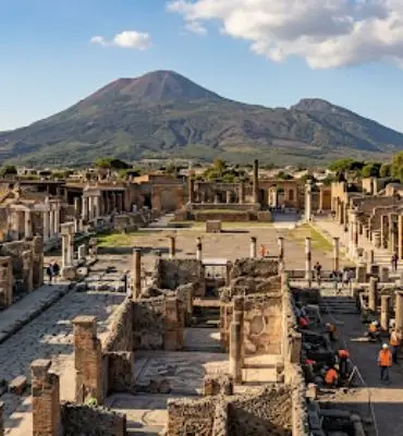 Exclusive day trip excursion to Pompeii ruins from the Amalfi Coast with Valentina Gambardella's private driver service